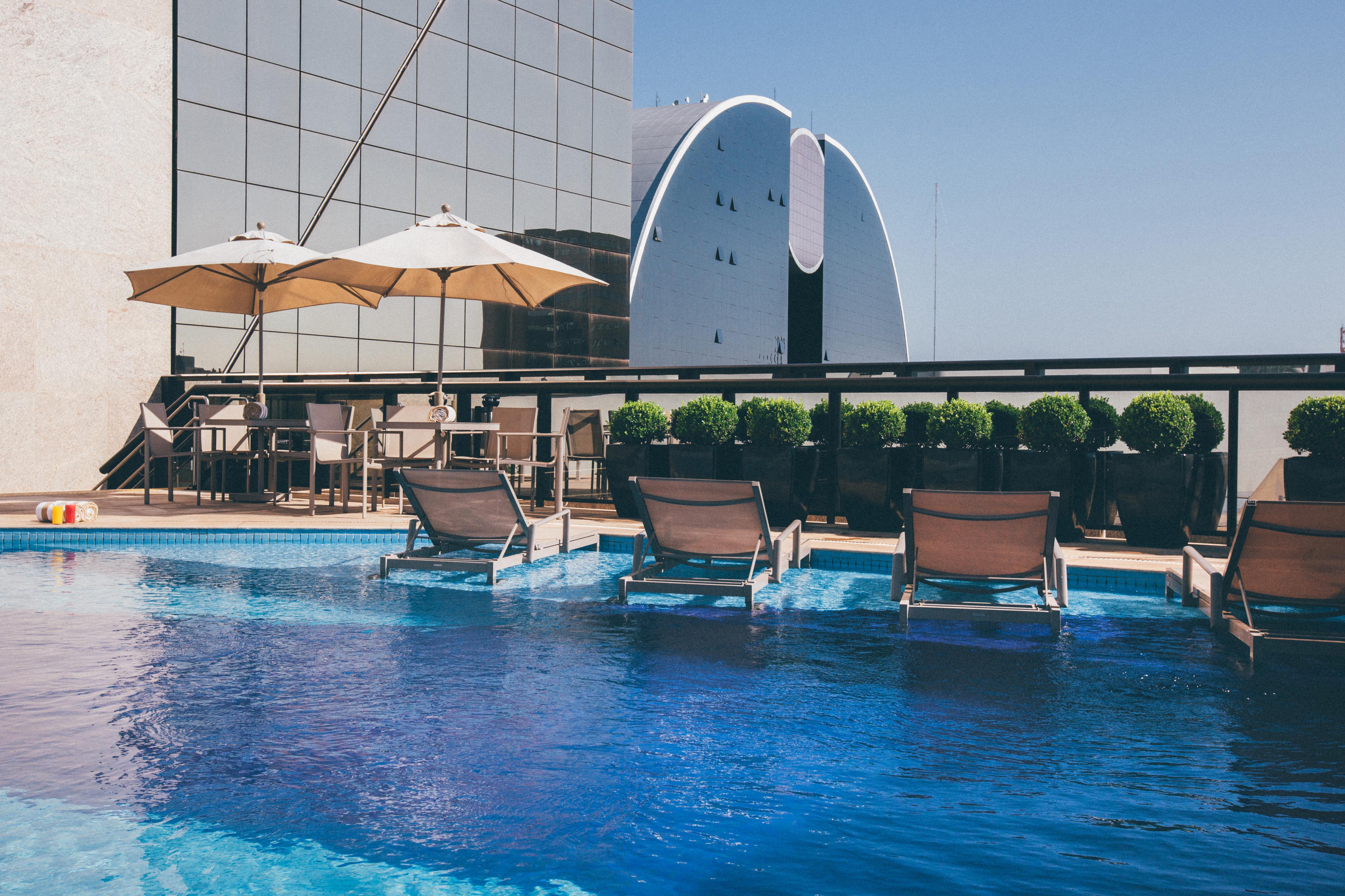 Cullinan Hplus Premium Brasília Exteriér fotografie Rooftop pool